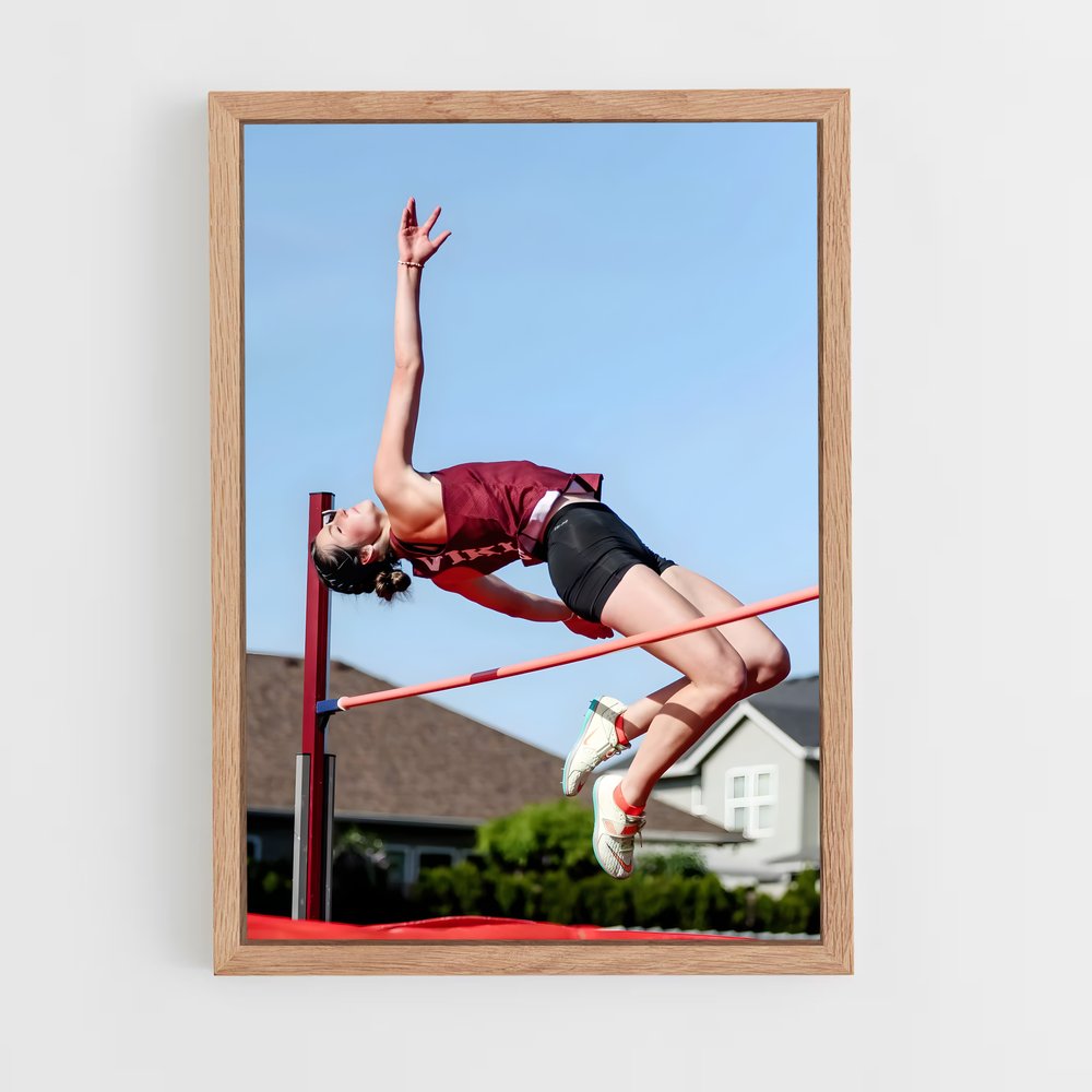 Poster Saut de Grâce – affiche Athlétisme (vue 4)